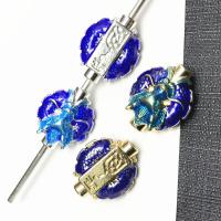 Enamel Zinc Alloy Beads, plated, DIY & mixed Approx 2mm 