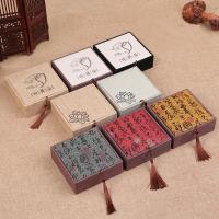 Деревянная  шкатулка для браслетов, деревянный, с ткань, Портативный & Устойчивого, Много цветов для выбора продается Box