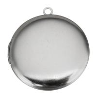 Stainless Steel Locket Pendant , fashion jewelry & DIY, original color 25mm Approx 2.5mm 