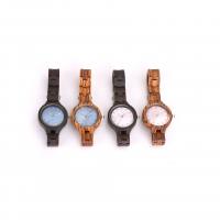 Мужская наручные часы, нержавеющая сталь, с деревянный, водонепроницаемый & Регулируемый, Много цветов для выбора продается PC