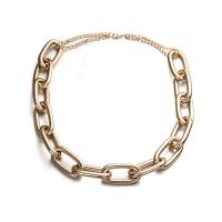 Железо Ожерелье, Другое покрытие, Регулируемый & ювелирные изделия моды & Женский, Много цветов для выбора, 580mm, продается Strand