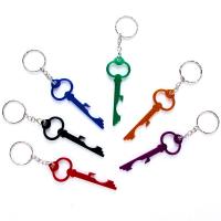 Aluminum Alloy Key Clasp, plated, fashion jewelry & for woman, Random Color 