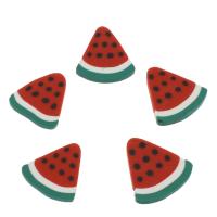 Fruit Resin Cabochon, Watermelon, fashion jewelry & DIY, red Approx 