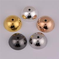 Brass Bead Cap, plated, fashion jewelry & DIY, Random Color, 13mm Approx 1.5mm 