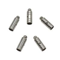 Stainless Steel End Caps, 304 Stainless Steel, original color Approx 1.4mm, Inner Approx 4.8mm 