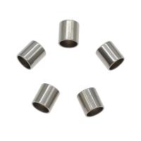 304 Stainless Steel Tips, Column, original color Inner Approx 5mm 