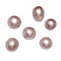 No Hole Cultured Freshwater Pearl Beads, natural 