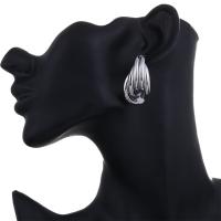 Iron Stud Earring, Korean style & for woman 