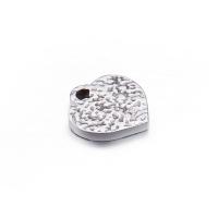 Stainless Steel Heart Pendants, plated, DIY 15*14mm 