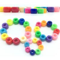 Fashion Plastic Beads, Drum, DIY Approx 3mm, Approx 