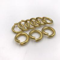 Brass Ring Jump Abierta, metal, diverso tamaño para la opción, 100PCs/Bolsa, Vendido por Bolsa