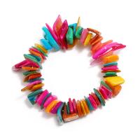 coquille bracelet, bijoux de mode & pour femme, multicolore, 16mm Environ 7.5 pouce, Vendu par brin