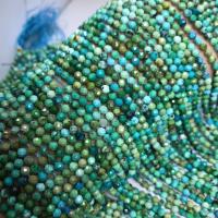 Perles en Turquoise naturelle, poli, normes différentes pour le choix & facettes, vert, Environ Vendu par brin