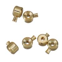 Brass Positioning Bead, gold color plated 1.1mm Approx 0.5mm [