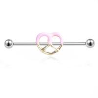 Stainless Steel Ear Piercing Jewelry, fashion jewelry & hypo allergic & for woman 