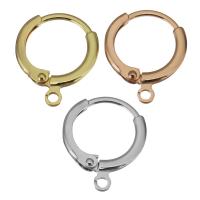 Brass Lever Back Earring Component, high quality plated & with loop Approx 1.5mm [