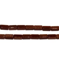 Goldstone Beads, Rectangle, henna, 8*4mm-13*4mm Approx 0.5mm, Approx 