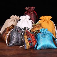 sac pour cadeau en tissu , impression, modèles différents pour le choix, 130*100mm, Vendu par PC