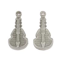 Stainless Steel Musical Instrument and Note Pendant, original color Approx 1.5mm 