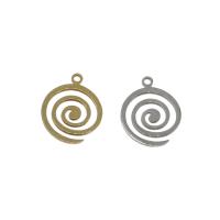 Stainless Steel Pendants, Helix, plated Approx 1.5mm, Approx 