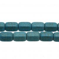Synthetische Türkis Perlen, DIY, himmelblau, 20*16mm, Bohrung:ca. 0.5mm, ca. 17PCs/Strang, verkauft von Strang