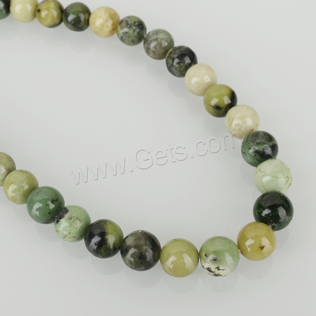 Australia Jade Beads, Round, DIY & different size for choice, Hole:Approx 1.5mm, Length:Approx 15.5 Inch, Sold By Strand