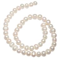 Potato Cultured Freshwater Pearl Beads, natural 8-9mm Approx 0.8mm Approx 14.1 Inch 