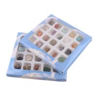 Piedras preciosas Piedra preciosa de decoración en caja, para el hogar y la oficina & mixto, 120x120x10mm, Vendido por Caja[