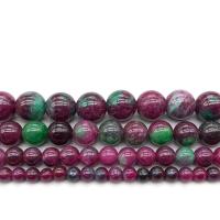 Ruby in Zoisite Beads, Round, polished, DIY Approx 1mm 