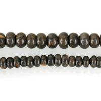 Landschafts-Jaspis Perlen, Bild Jaspis, verschiedene Größen vorhanden, schwarz, Bohrung:ca. 1mm, Länge:ca. 16 ZollInch, verkauft von Strang