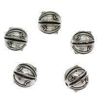 Zinc Alloy Hollow Beads, plated 12mm Approx 1.7mm, Approx 