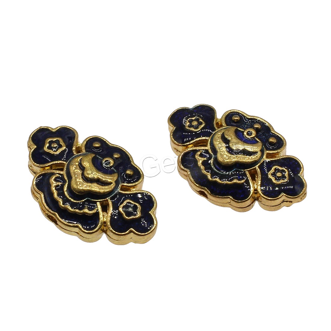 Enamel Zinc Alloy Beads, plated, more colors for choice, 29x18x8mm, Hole:Approx 1.3mm, Sold By PC