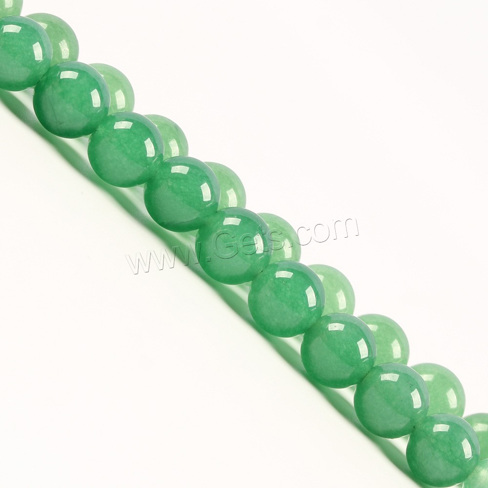 Gemstone Beads, Round, DIY & different materials for choice & different size for choice, Hole:Approx 1mm, Sold By Strand
