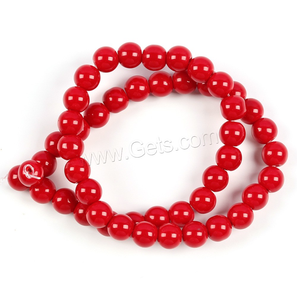 Gemstone Beads, Round, DIY & different materials for choice & different size for choice, Hole:Approx 1mm, Sold By Strand