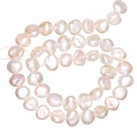 Keshi Cultured Freshwater Pearl Beads, natural, white, 8-9mm Approx 0.8mm Approx 15 Inch 