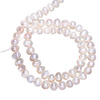 Potato Cultured Freshwater Pearl Beads, natural 6-7mm Approx 0.8mm Approx 15 Inch 