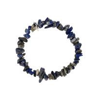 Naturelle Lapis Lazuli Bracelet, bijoux de mode & pour femme Environ 6.2 pouce, Vendu par brin