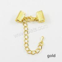 Iron Extender Chain, with Zinc Alloy, plated, DIY 