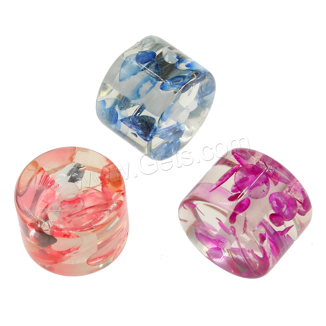 Resin Jewelry Beads, Column, different size for choice, more colors for choice, Sold By Bag