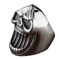 Titanstahl Fingerring, Schädel, verschiedene Größen vorhanden & für den Menschen & Schwärzen, 33mm, verkauft von PC