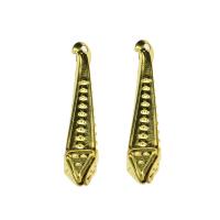 Fashion Iron Pendants, gold color plated Approx 1mm 