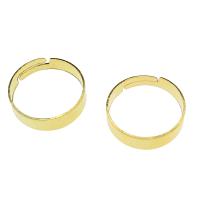 Железо палец кольцо, плакирован золотом, ювелирные изделия моды & Мужская размер:7, 1000ПК/сумка, продается сумка