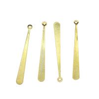 Fashion Iron Pendants, gold color plated, DIY Approx 1mm 