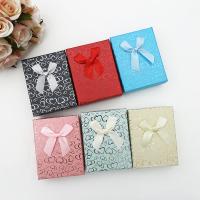 Paper Gift Box, Rectangle, random style, mixed colors 