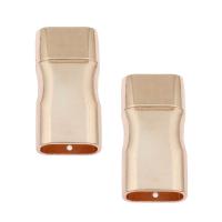 Zinc Alloy Magnetic Clasp, rose gold color plated, durable Inner Approx 