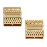 Zinc Alloy Magnetic Clasp, gold color plated, durable Inner Approx 
