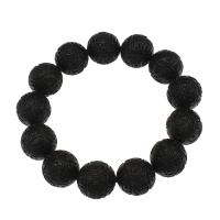 Black Sandalwood Bracelet, Round, Carved, fashion jewelry & Unisex, 18mm Approx 7.5 Inch 