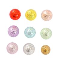Perles acryliques transparentes, Acrylique, bijoux de mode & DIY & aucun trou & fleur intérieure, plus de couleurs à choisir, protéger l'environnement, sans nickel, plomb et cadmium, 18*16mm Vendu par sac