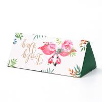 Papel Caja de caramelo de boda, estampado, diferente color y patrón para la elección & regalo de boda, 130x55x55mm, Vendido por UD