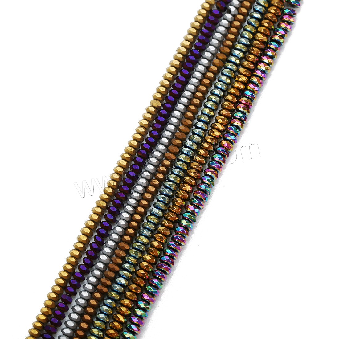 гематит Бусины, DIY & разный размер для выбора, Много цветов для выбора, отверстие:Приблизительно 1mm, продается Strand